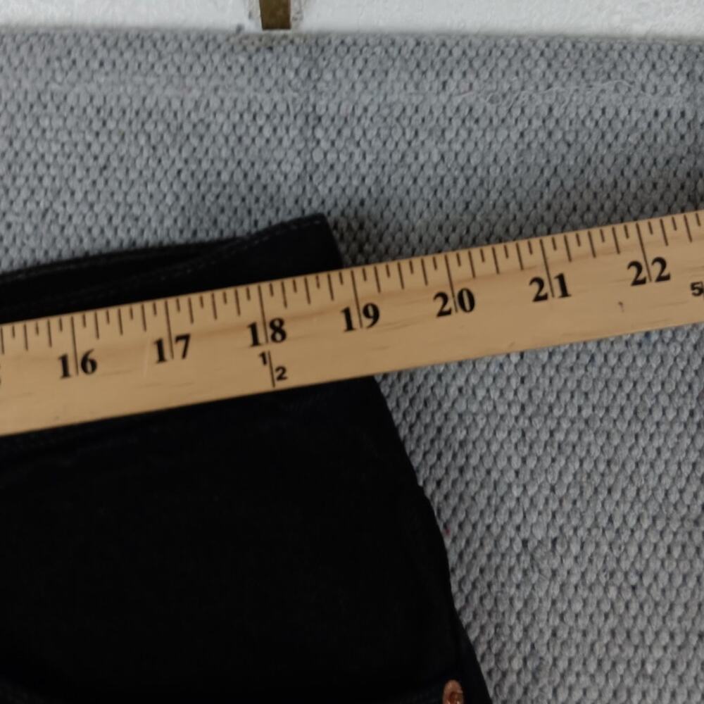 Levis 550 Jeans Mens 38X34 Black Vintage Relaxed Fit Straight Leg Western Casual - Picture 9 of 12